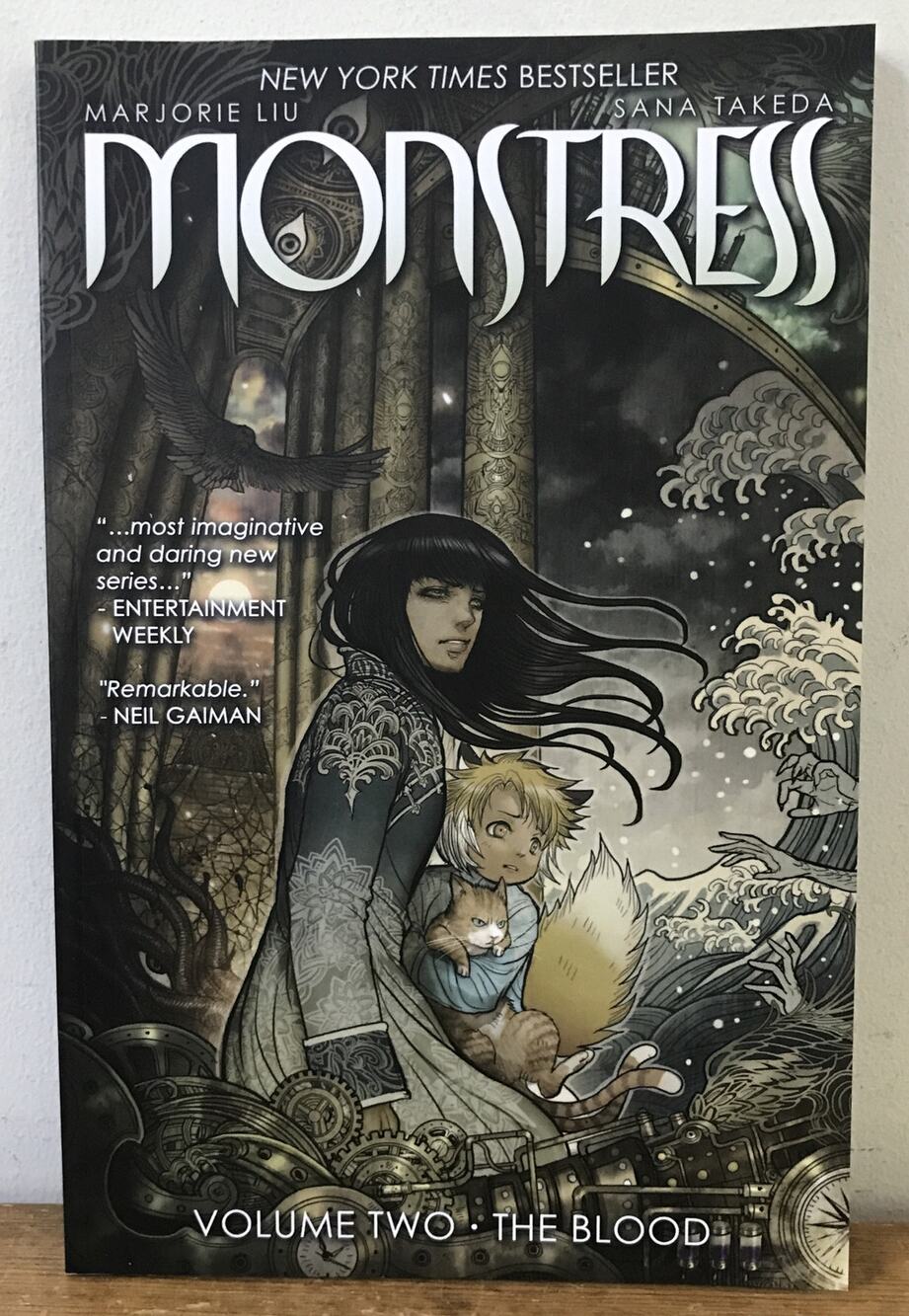 Monstress Volume 2: The Blood Marjorie Liu Sana Takeda Graphic Novel Book